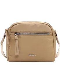 Umh&auml;ngetasche Tamaris "Umh&auml;ngetasche TAS Giuseppa", Damen, Gr. B/H/T: 21,5cm x 19,5cm x 10cm 0, beige (sand 420), Polyester, Taschen Umh&auml;ngetasche