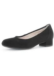 Pumps Gabor "Eleganter Pump", Damen, Gr. 38,5, schwarz, Schuhe Pumps
