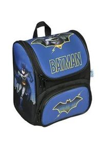 Vorschulranzen Scooli "Cutie", Kinder, Gr. B/H/T: 21cm x 23cm x 13cm, batman, Polyester, gemustert, Rucks&auml;cke
