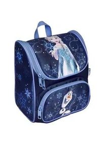 Vorschulranzen Scooli "Cutie", Kinder, Gr. B/H/T: 21cm x 23cm x 13cm, frozen blau, Polyester, gemustert, Rucks&auml;cke