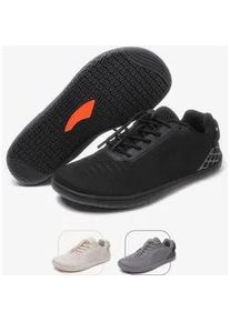 Barfu&szlig;schuh DOTALES "Litestep Barfu&szlig;schuhe Damen & Herren Barfu&szlig; Sneaker", Damen, Gr. 45, Normalschaft, schwarz, Kunstfaser, Mesh, Polyurethan, Textil, Schuhe Barfu&szlig;schuh, Minimalschuhe