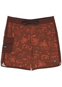 Boardshorts Billabong "73 Pro", Herren, Gr. 36(XL), burnt rot, Obermaterial: 72% Microfaser, 20% Walkfrottier, 8% Elasthan;, Hosen
