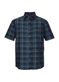 Funktionshemd Killtec "KOS 64 MN WVN SHRT", Herren, Gr. XL, Normalgr&ouml;&szlig;en, navy, Obermaterial: 100% Polyester;Futter: 100% Polyester, Hemden, Karierte Herrenhemd, schnelltrocknend, mit Brusttaschen
