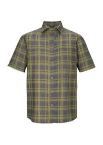 Funktionshemd Killtec "KOS 64 MN WVN SHRT", Herren, Gr. XL, Normalgr&ouml;&szlig;en, olivgr&uuml;n, Obermaterial: 100% Polyester;Futter: 100% Polyester, Hemden, Karierte Herrenhemd, schnelltrocknend, mit Brusttaschen