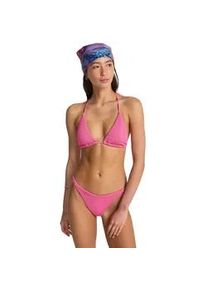 Triangel-Bikini-Top Billabong "Summer High Multi Tri", Damen, Gr. XL, Cup B, guava, Obermaterial: 69% Microfaser, 23% Microfaser, 8% Elasthan;, Bikini-Oberteile