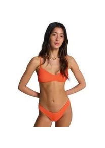 Bade-Shirt Billabong "Summer High V", Damen, Gr. XL, Cup B, fusion orange, Obermaterial: 69% Microfaser, 23% Microfaser, 8% Elasthan;, Bikini-Oberteile