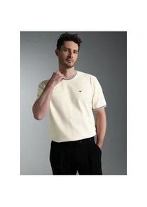 T-Shirt TRIGEMA "TRIGEMA T-Shirt in Piqu&eacute;-Qualit&auml;t", Damen, Gr. XXL, natur, Piqu&eacute;, 100% Baumwolle, Basic, Rundhals, Shirts T-Shirt