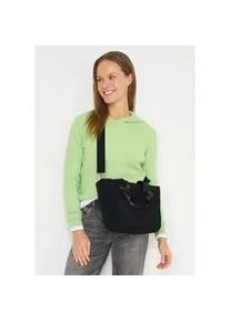 Umh&auml;ngetasche Cecil, Damen, schwarz, Jersey, Polyamid, Taschen Umh&auml;ngetasche, Basic