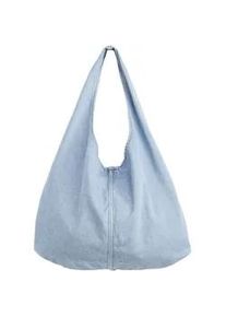 Levi's Schultertasche LEVI'S "EMERSON SHOULDER BAG", Damen, ocean indigo wash 12, Denim/Jeans, Baumwolle, Taschen Schultertasche, aus Baumwolldenim, l&auml;ssiger Stil