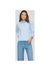 Print-Shirt Rabe "T-Shirt", Damen, Gr. 48, hellblau, 100%Baumwolle, geringelt, tailliert, Shirts