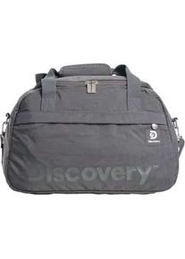 Umh&auml;ngetasche DISCOVERY "Commuter", Damen, Gr. B/H/T: 40cm x 25cm x 19,5cm, grau, Taschen Umh&auml;ngetasche, mit ger&auml;umigem Hauptfach