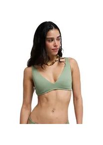 Triangel-Bikini-Top Roxy "Roxy Love", Damen, Gr. XS, Cup B, oil gr&uuml;n, Obermaterial: 91% Nylon, 9% Elasthan;, Bikini-Oberteile