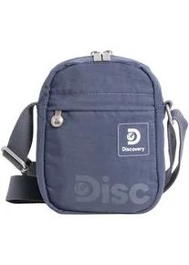 Schultertasche DISCOVERY "Commuter", Damen, Gr. B/H/T: 5cm x 13,5cm x 24cm, grau, unifarben, Taschen Schultertasche, mit RFID-Tasche
