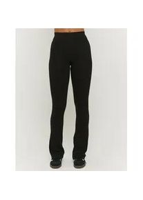 Leggings Tally Weijl "SLECOPATRY", Damen, Gr. 40, N-Gr, schwarz, Jersey, Obermaterial: 48% Baumwolle, 47% Modal, 5% Elasthan, unifarben, bootcut fit lang, Hosen Leggings, Baumwollmischung, Bootcut