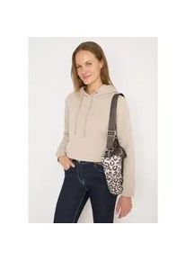 Umh&auml;ngetasche Cecil, Damen, warm mocha taupe, Jersey, Polyamid, Taschen Umh&auml;ngetasche, Basic