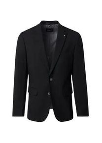 Sakko Venti "Venti Sakko uni", Herren, Gr. 54, schwarz, 69% Polyester, 29% Viskose, 2% Elasthan, Sakkos Sakko