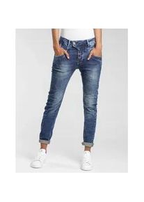 Slim-fit-Jeans Gang "Gang Jeans Slim Fit 94MARGE", Damen, Gr. 27, denim blau, Denim/Jeans, 98% Baumwolle, 2% Elasthan, Jeans Slim-fit-Jeans