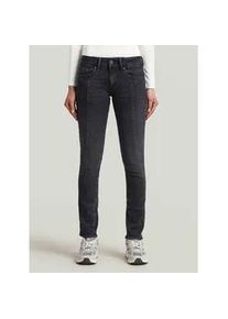 G-Star Raw Regular-fit-Jeans G-STAR "Contor Slim Jeans", Damen, Gr. 30, L&auml;nge 30, worn in zinc, Obermaterial: 98% Baumwolle, 2% Elasthan, Jeans