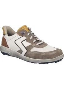 Sneaker Josef Seibel "Enrico 34, sand-multi", Herren, Gr. 44, beige (sand, multi), Obermaterial: 100% Rindsleder Leather cow., Schuhe Sneaker