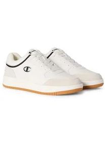 Sneaker Champion "RD18 LOW S", Herren, Gr. 44, wht, nbk, gum, Synthetik, Schuhe Sneaker