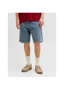 Jack & Jones Jeansshorts JACK & JONES "JJITONY JJORIGINAL SHORTS AM 460 SN", Damen, Gr. L, N-Gr, blau denim pack:light blau, Denim/Jeans, Obermaterial: 100% Baumwolle, unifarben, relaxed fit kniefrei, Jeans Jeansshorts, Baumwollmischung, relaxed fit