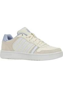 Sneaker K-Swiss "COURT PALISADES", Damen, Gr. 42, egt, wht, skwy, Leder, Schuhe Sneaker