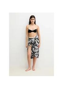 Marc O'Polo Bandeau-Bikini-Top MARC O'POLO "Contrast Color Binding", Damen, Gr. 80, Cup E, schwarz, Obermaterial: 84% Polyamid, 16% Elasthan, Bikini-Oberteile