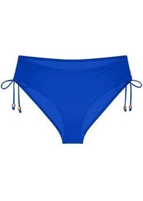 Bikini-Hose Triumph "Summer Twist Midi 01", Damen, Gr. 36, N-Gr, racing blau, Microfaser, Obermaterial: 77% Polyamid, 23% Elasthan, Badehosen Bikini-Hose, Eleganz und Komfort