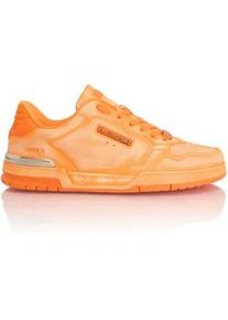 Sneaker Plein Sport "VIPER II MAG // GEN.X.05", Herren, Gr. 41, Normalschaft, 86, orangefluo, Schuhe Sneaker