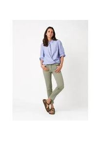 7/8-Jeans Toni "Perfect Shape 7/8", Damen, Gr. 38, N-Gr, light khaki, Denim/Jeans, Obermaterial: 79% Baumwolle, 11% Polyester, 8% Lyocell, 2% Elasthan, unifarben, slim fit 7/8-L&auml;nge, Jeans, mit Stretch, Slim Fit