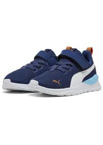 Sneaker Puma "Anzarun Lite Kids Sneaker Kinder", Kinder, Gr. 33, blau jewel wei&szlig; vermillion orange, Obermaterial: Textil, Synthetik; Futter: Textil; Innensohle: Textil; Laufsohle: Synthetik, Gummi, Schuhe Sneaker