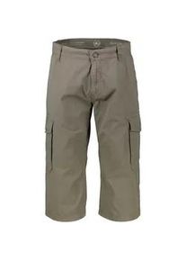Cargoshorts Lerros "Bermuda mit Cargotaschen, lang geschnitten", Herren, Gr. 38, nordic olive, 100% Baumwolle, Hosen