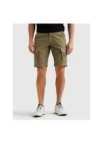 PME-Legend Cargoshorts PME LEGEND, Herren, Gr. 32, N-Gr, covert gr&uuml;n, Web, Obermaterial: 97% Baumwolle, 3% Elasthan, bequem kniefrei, Hosen, Sommerhose in gewaschener Optik