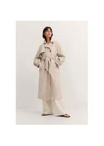 Trenchcoat Bugatti "Regular Fit", Damen, Gr. 38, 30, beige, 65% Baumwolle, 35% Polyester, unifarben, regular fit, M&auml;ntel, wasserabweisend mit Bindeg&uuml;rtel