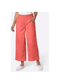 Bequeme Jeans Classic Basics, Damen, Gr. 52, Normalgr&ouml;&szlig;en, pink (grapefruit), 100% Baumwolle, unifarben, 7/8-L&auml;nge, Jeans