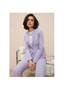 Kurzblazer Tamaris, Damen, Gr. 34, lila (flieder), Web, Obermaterial: 93% Polyester, 7% Elasthan. Futter: 100% Polyester, unifarben, figurbetont h&uuml;ftlang, Blazer Kurzblazer, in Trendfarben