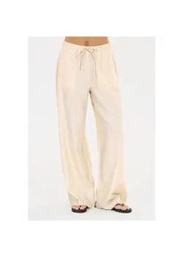 ENDURANCE ATHLECIA Stoffhose ATHLECIA "Resort", Damen, Gr. 46, EURO-Gr&ouml;&szlig;en, wei&szlig;, 55% Leinen, 45% Viskose, unifarben, Hosen Stoffhose, atmungsaktiv