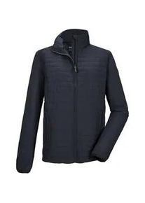 Funktionsjacke "GS 103 MN JCKT", Herren, Gr. L, navy, Obermaterial: 100% Polyester;Obermaterial 2: 68% Viskose, 25% Polyester, 7% Elasthan;Futter: 100% Polyester;F&uuml;llung: 100% Polyester, G.I.G.A. DX BY KILLTEC, Jacken Funktionsjacke, Hybridjacke, wind- und wasserabweisend, pflanzenbasiert impr&auml;gniert