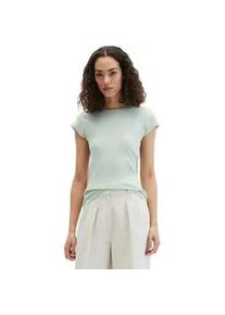 Marc O'Polo T-Shirt MARC O'POLO "aus Organic Cotton", Damen, Gr. XL, calm sage, Obermaterial: 100% Baumwolle, unifarben, Basic, slim fit, Rundhals, Shirts T-Shirt