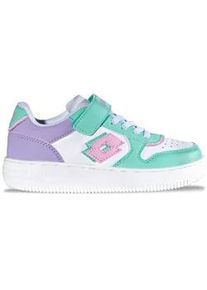 Sneaker Lotto, Damen, Gr. 26, mint, lila, Synthetik, Schuhe Sneaker, - in kinderfu&szlig;gerechter Passform