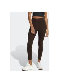 Leggings Adidas SPORTSWEAR "SEASONAL ESSENTIALS LEOPARDENPRINT MIT 3-STREIFEN", Damen, Gr. XS, N-Gr, aurora coffee, multicolor, normal, gr., Obermaterial: 90% Baumwolle, 10% Elasthan, Hosen Leggings, Topseller