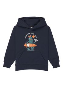 Hoodie Quiksilver "Graphics", Jungen, Gr. 4(101-108cm), schwarz navy, Obermaterial: 55% Walkfrottier, 45% Microfaser;, Sweatshirts Hoodie