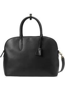 Marc O'Polo Shopper "Gaia", Damen, Gr. B/H/T: 28cm x 38cm x 14cm, schwarz, Leder, MARC O'POLO ACCESSORIES, Taschen Shopper, gro&szlig;e Damen-Umh&auml;ngetasche, Henkeltasche, Schultertasche