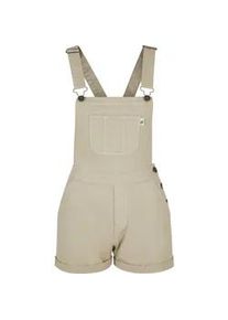 Jumpsuit Urban Classics "Urban Classics Damen Ladies Organic Short Dungaree", Damen, Gr. XL, US-Gr&ouml;&szlig;en, sanftes wei&szlig; raw, 50% Baumwolle (Bio), 48% Baumwolle, 2% Elasthan, unifarben, ohne Ausschnitt, Overalls Jumpsuit