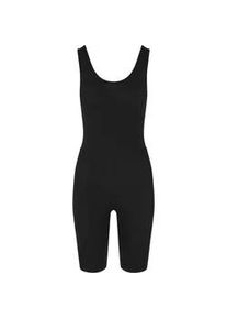 Jumpsuit Urban Classics "Urban Classics Damen Ladies Organic Stretch Jersey Jumpsuit", Damen, Gr. S, US-Gr&ouml;&szlig;en, schwarz, 95% Baumwolle, 5% Elasthan, unifarben, normal, Overalls Jumpsuit