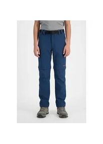 Zip-off-Hose CMP "KID ZIP-OFF-PANT", Kinder, Gr. 152, N-Gr, midnight, Obermaterial: 89% Polyester, 11% Elasthan, Hosen, Elastisch & Atmungsaktiv & Schnell trocknend & f&uuml;r Kinder