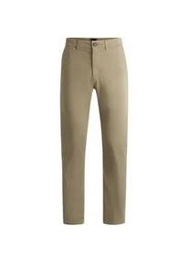 Chinohose BOSS ORANGE "Regular", Herren, Gr. 40, L&auml;nge 34, light, pastel braun239, Web, Obermaterial: 97% Baumwolle, 3% Elasthan, regular fit lang, Hosen Chinohose, in gerader From