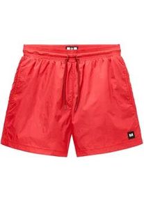 Badeshorts Weekend Offender "STACKS SWIM SHORT Herren", Herren, Gr. L, watermelon, 100% Nylon, Badehosen Badeshorts, Shorts Herren, leichte Sommerhose, kurze Hose, Badeshorts, Sale