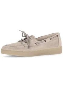 Mokassin Gabor "Mokassin", Damen, Gr. 38,5, beige, Schuhe Mokassin