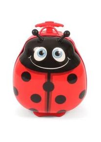 Bayer Chic 2000 Kinderkoffer CHIC2000 "Bouncie, Marienk&auml;fer", Kinder, Gr. B/H/T: 30cm x 40cm x 56cm, rot (rot, schwarz), Koffer, Hartschalen-Trolley